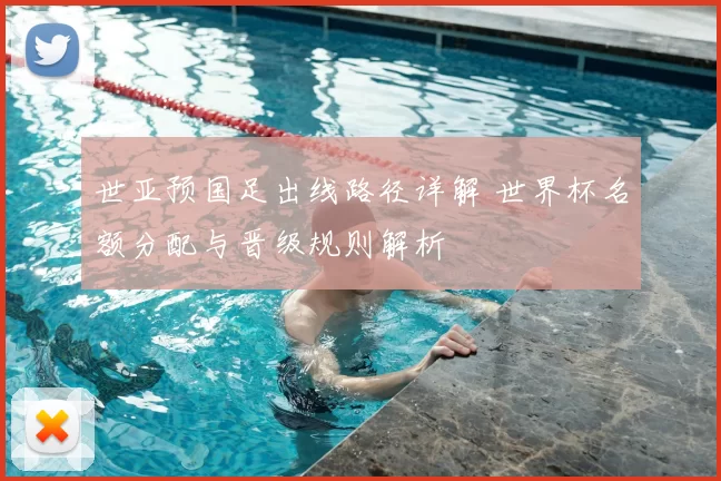 世亚预国足出线路径详解 世界杯名额分配与晋级规则解析